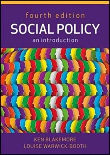 Social Policy: An Introduction 4th Edition